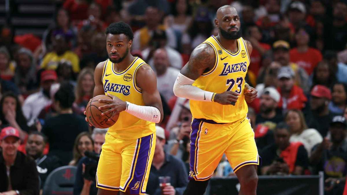 米兰体育ESPN记者：湖人队内部人士暗示詹姆斯父子可能一起转投新球队
